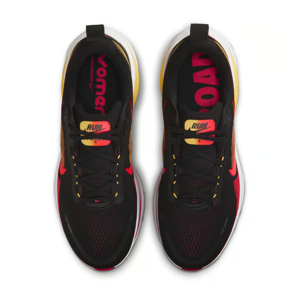 HM6803-016 Nike Vomero 18 Black Light Crimson Topaz Gold Bright Crimson (Men's)