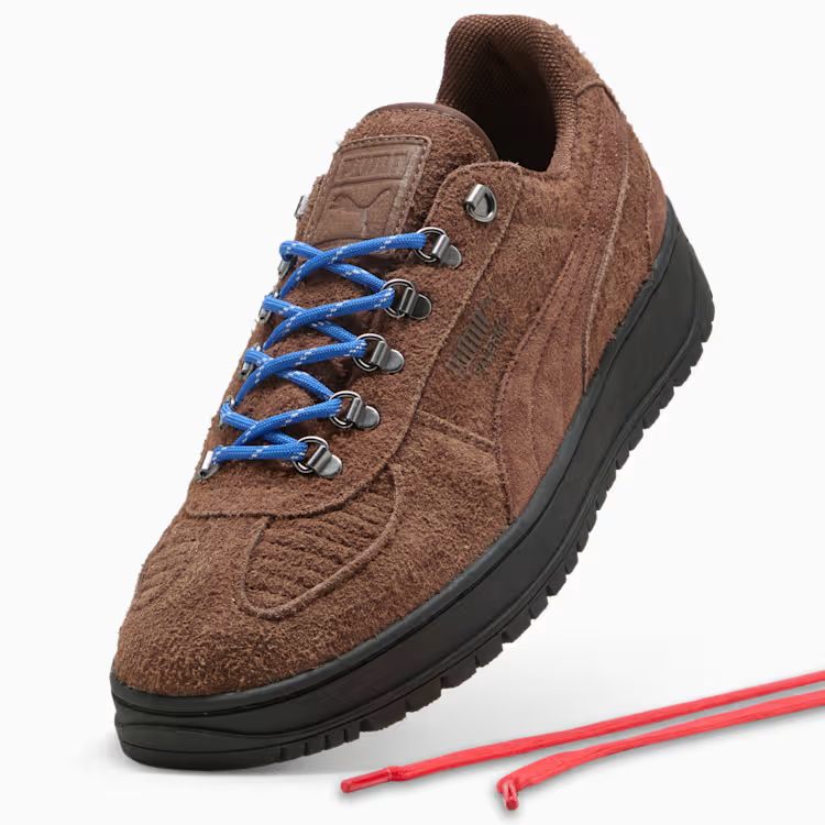 403699-02 Puma Palermo Alpino Fuzzy Chestnut Brown Mountain Blue (Men's)