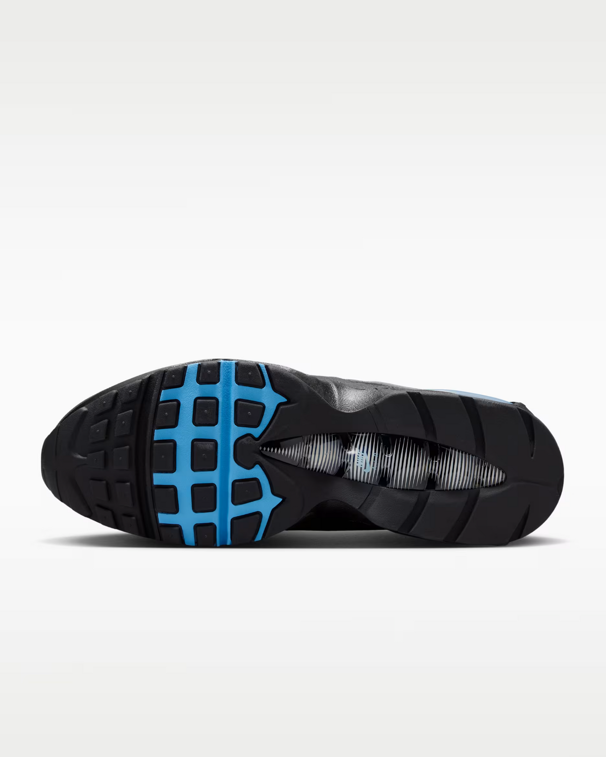 IH7853-002 Nike Air Max 95 Big Bubble Tech "Black/University Blue" (Men's)