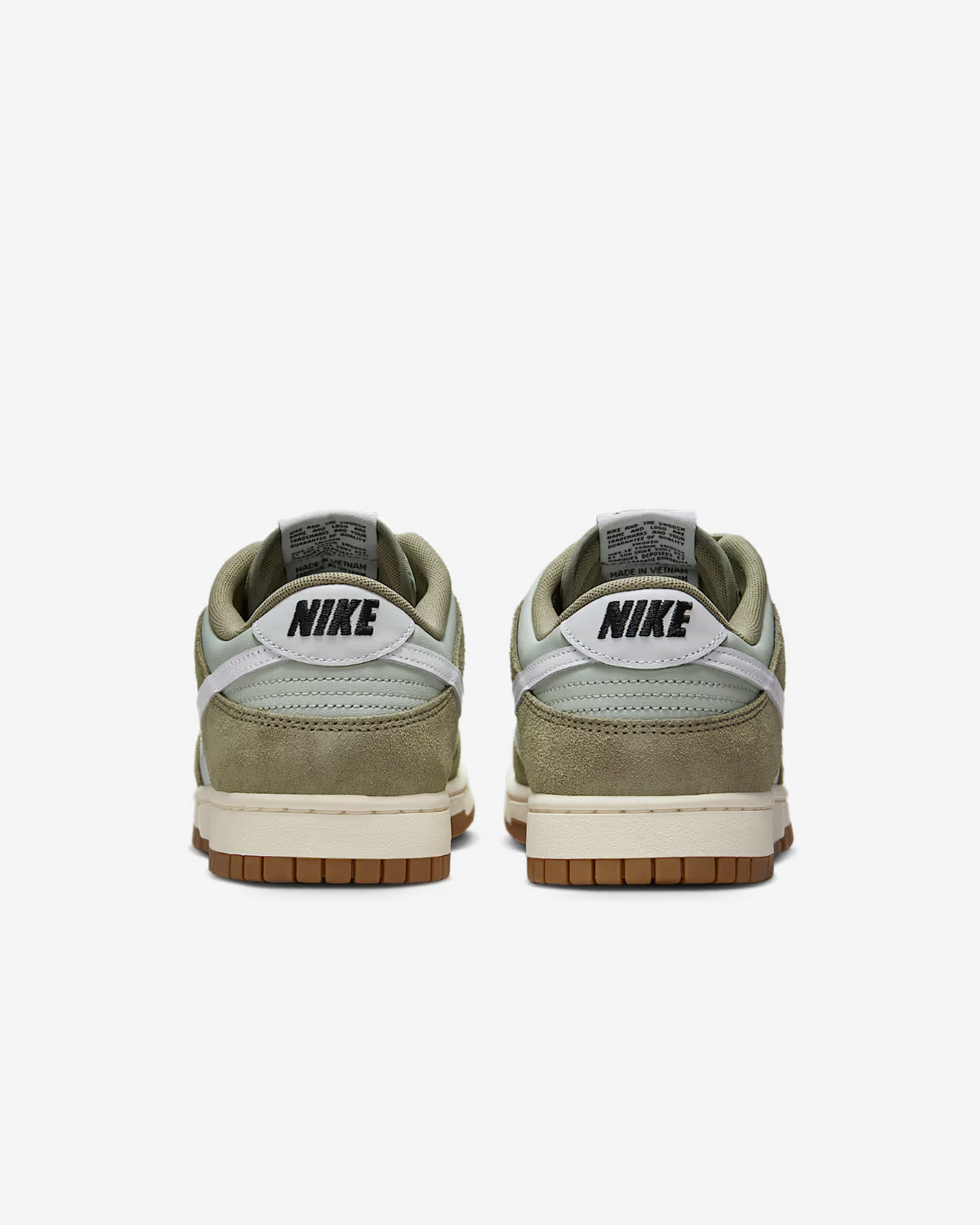 IB6399-002 Nike Dunk Low Retro SE Light Silver Light Army Sail White (Men's)