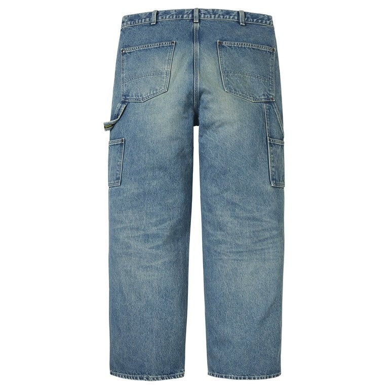Supreme Worn Double Knee Painter Pant Denim (26FW)