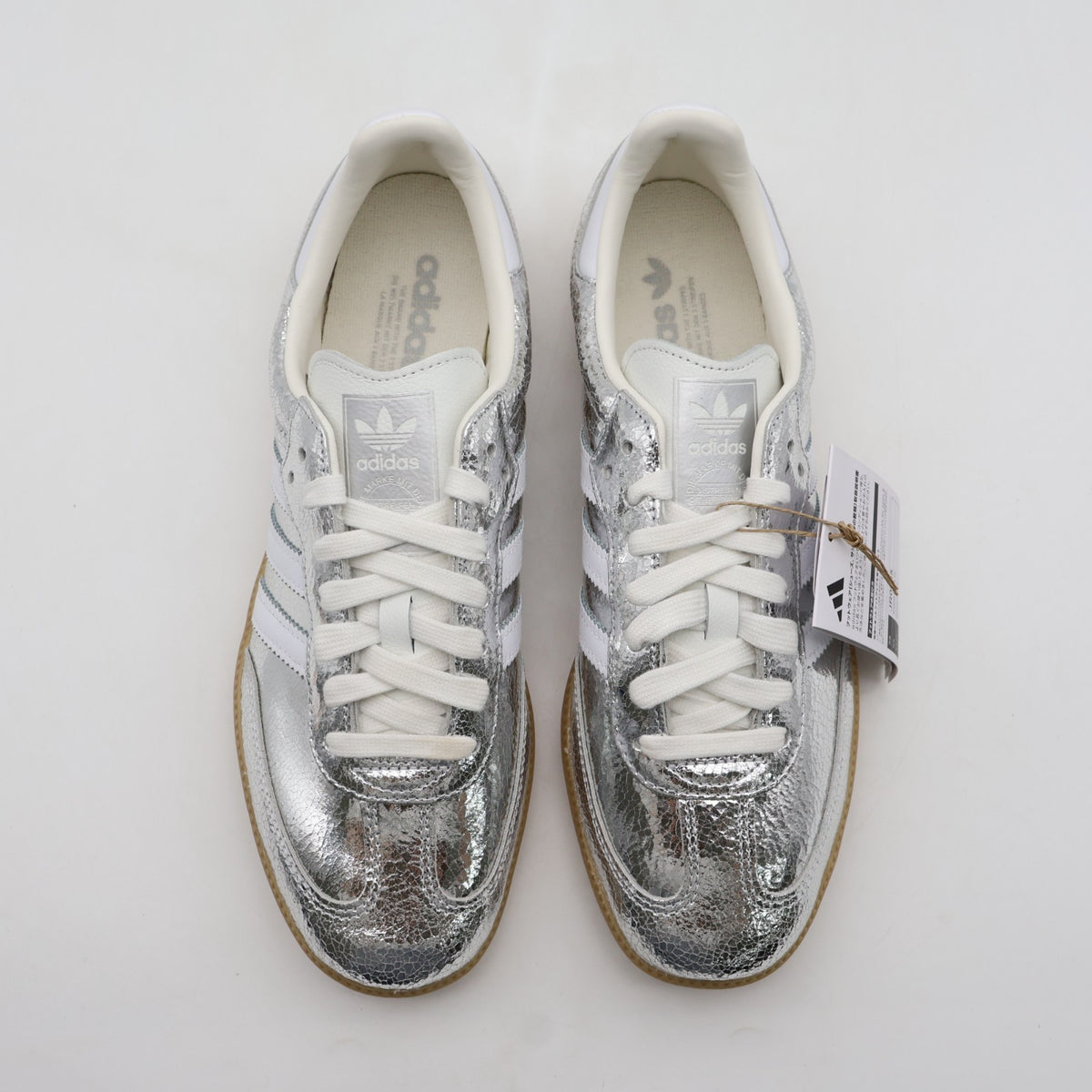 JR0035 adidas Originals Samba OG Metallic Silver (Women's)