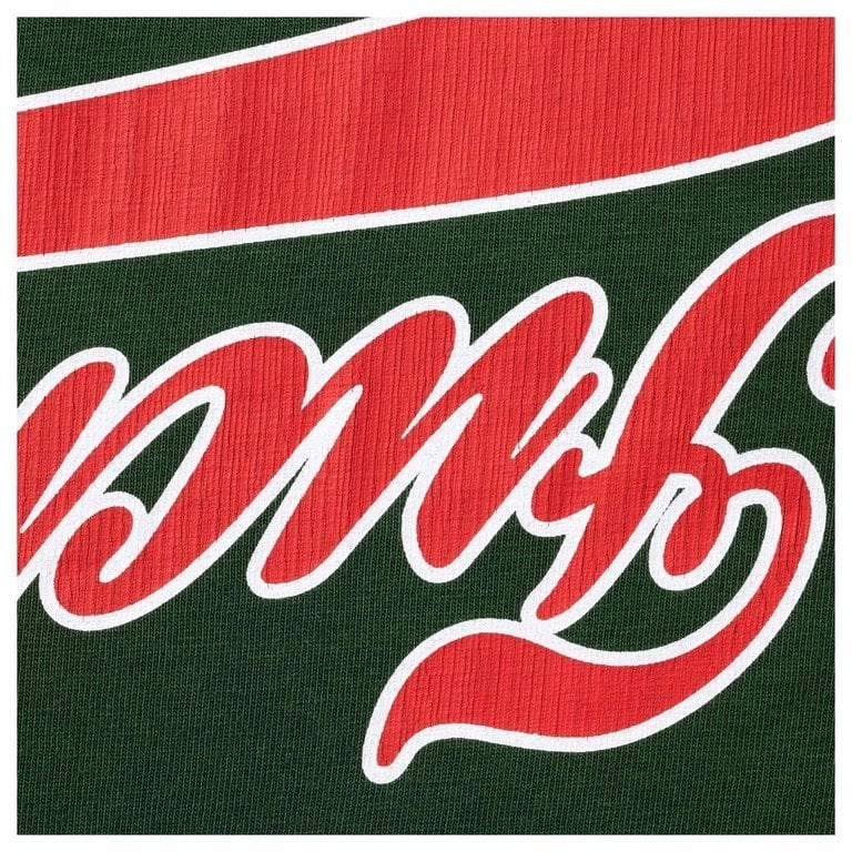 Supreme Cracked Flipped S/S Top Dark Green