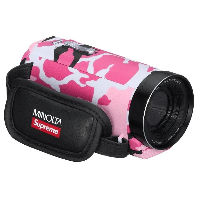 Supreme x Minolta MN4K300WP Waterproof Camcorder Pink Camo
