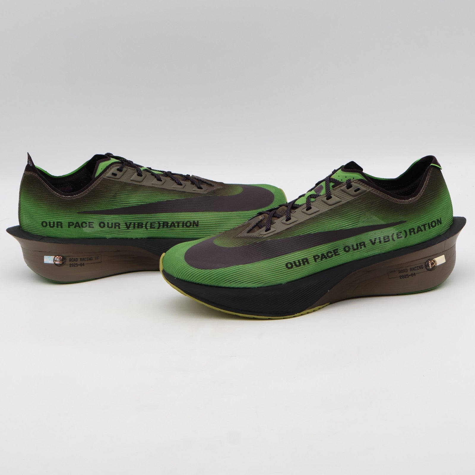 IQ3418-399 Nike Vaporfly 4 Chlorophyll Off-Noir Mink Brown Burgundy Ash (Men's)