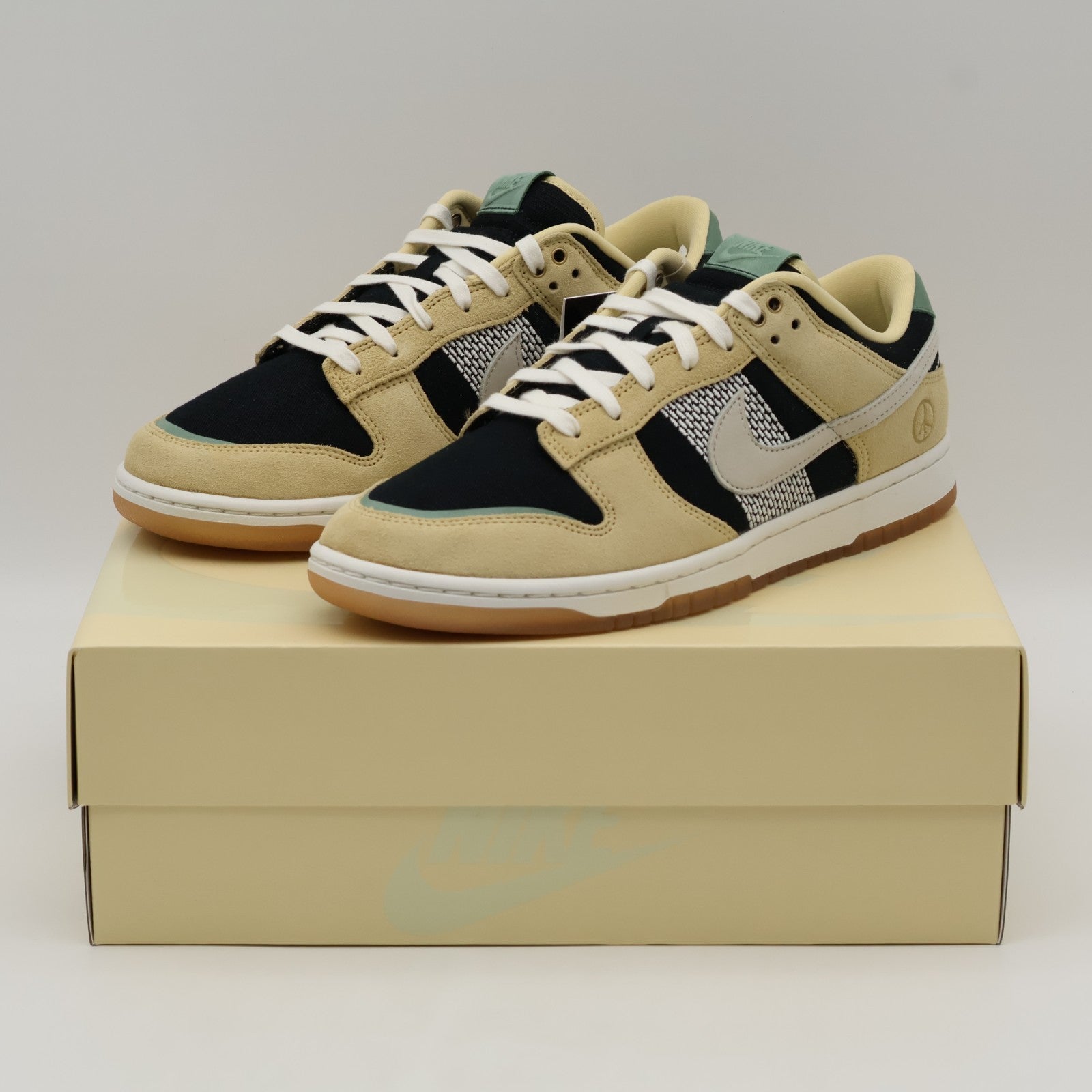 DJ4671-294 Nike Dunk Low Rooted in Peace Niwashi Pale Vanilla Sail Black Silver