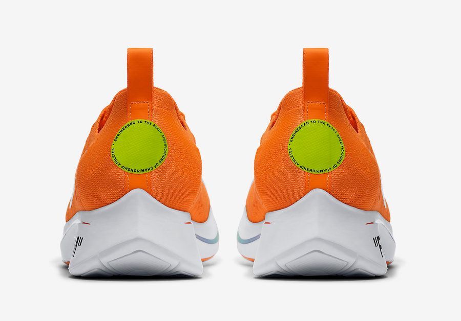 AO2115-800 Off-White Ã Nike Zoom Fly Mercurial Flyknit Total Orange  (Men's)