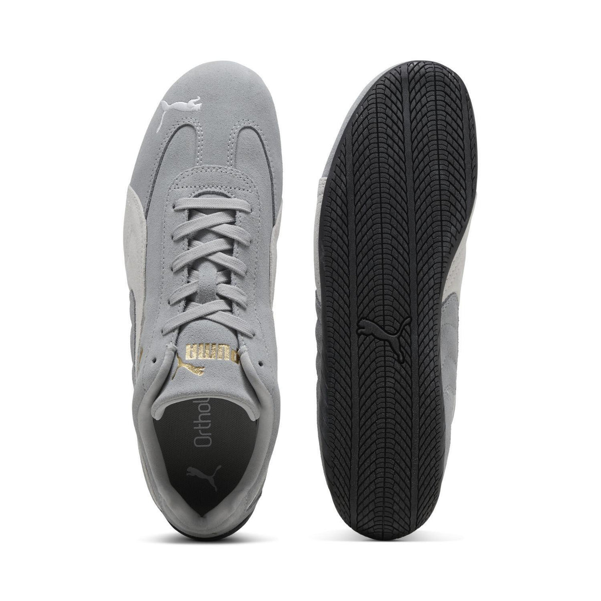 398846-05 Puma Speedcat OG Cool Mid Gray Puma White (Men's)