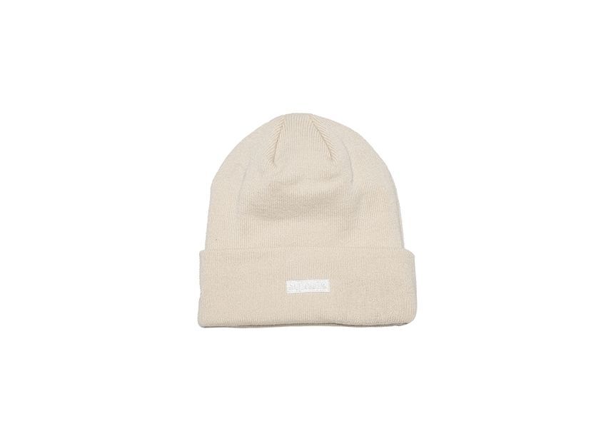 Supreme New Era Script Beanie "Stone"