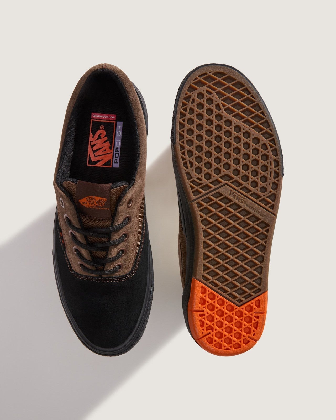VN000EF0YS8 Vans Skate Era Wafflecup "Black/Brown"