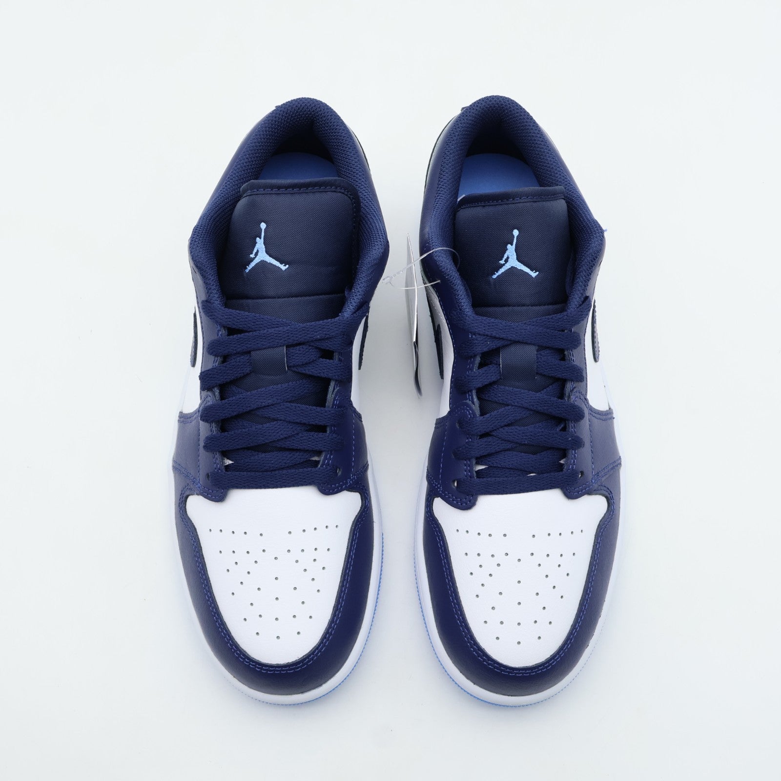 553558-404 Nike Air Jordan 1 Low Midnight Navy (Men's)