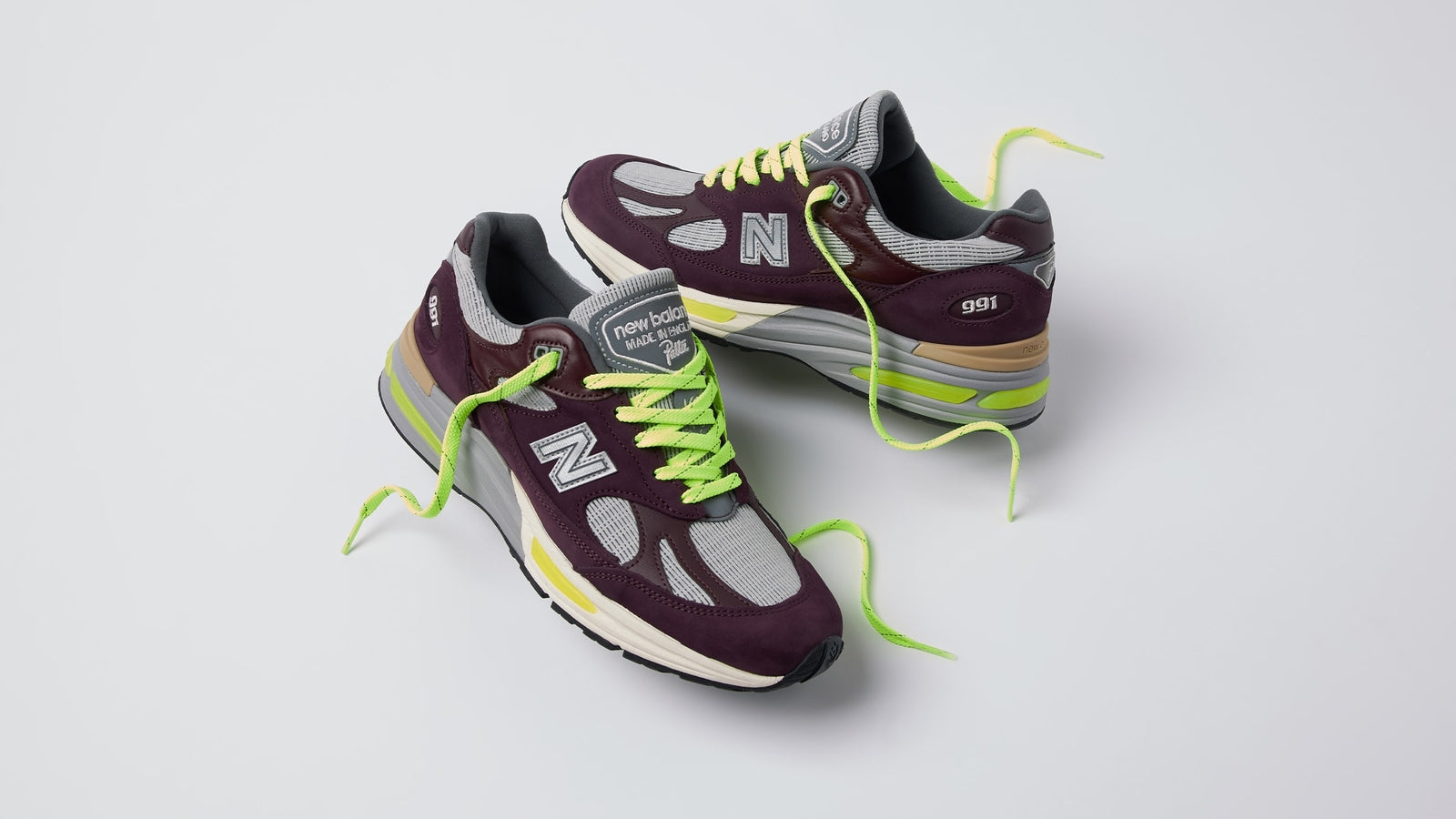 U991PD2 Patta New Balance 991V2 Dark Purple (Men's)