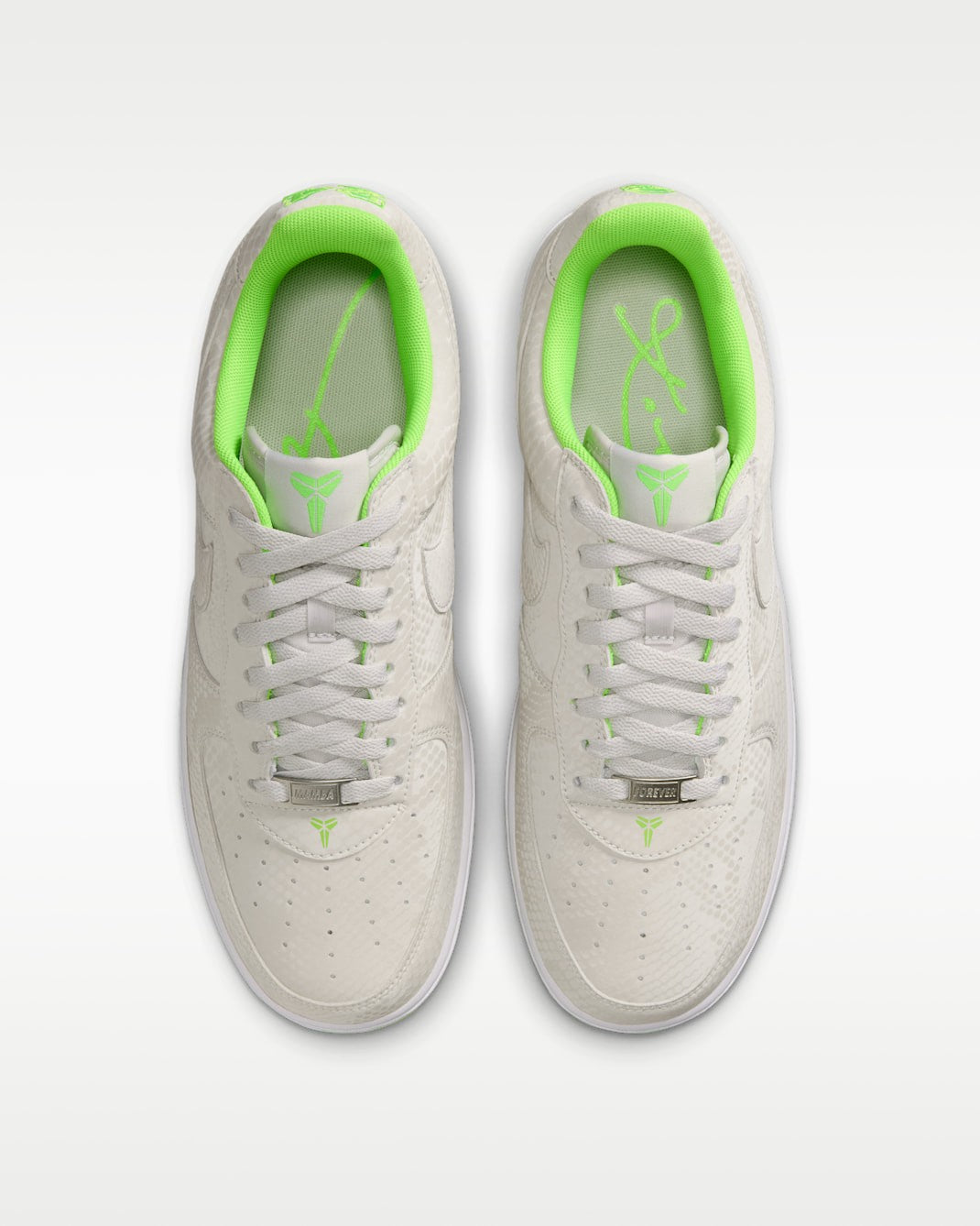 IB0018-006 Kobe Bryant Ã Nike Air Force 1 Low "Vast Grey"