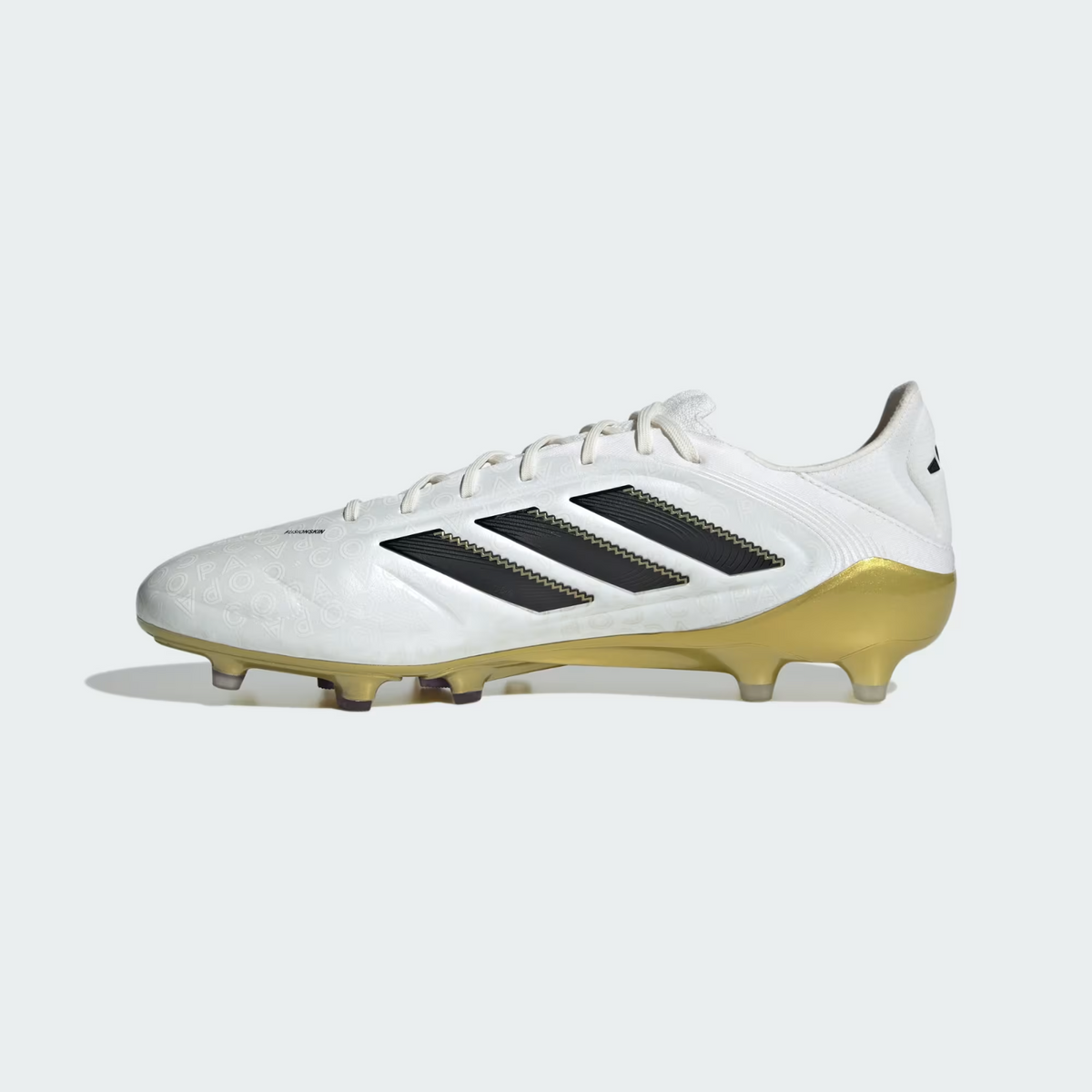 JR2116 adidas Copa Pure 3 Elite AG Zero Metalic Core Black Gold Metallic (Men's)