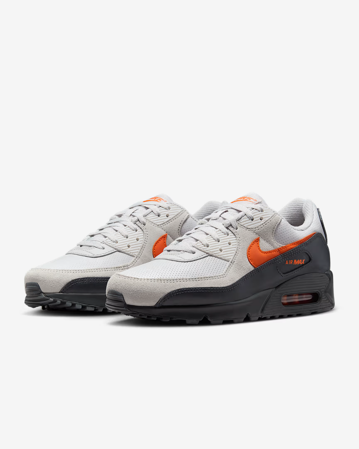 IF0670-003 Nike Air Max 90 Total Orange Vast Grey (Men's)