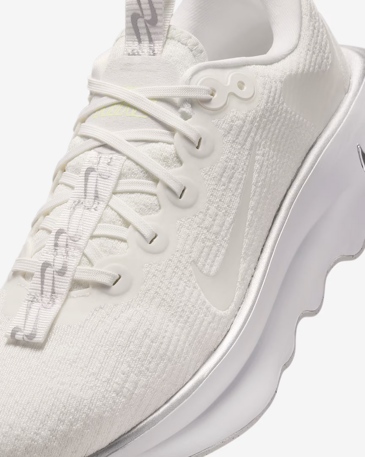DV1238-111 Nike  Motiva Summit White White Metallic Silver Summit White(Women's)