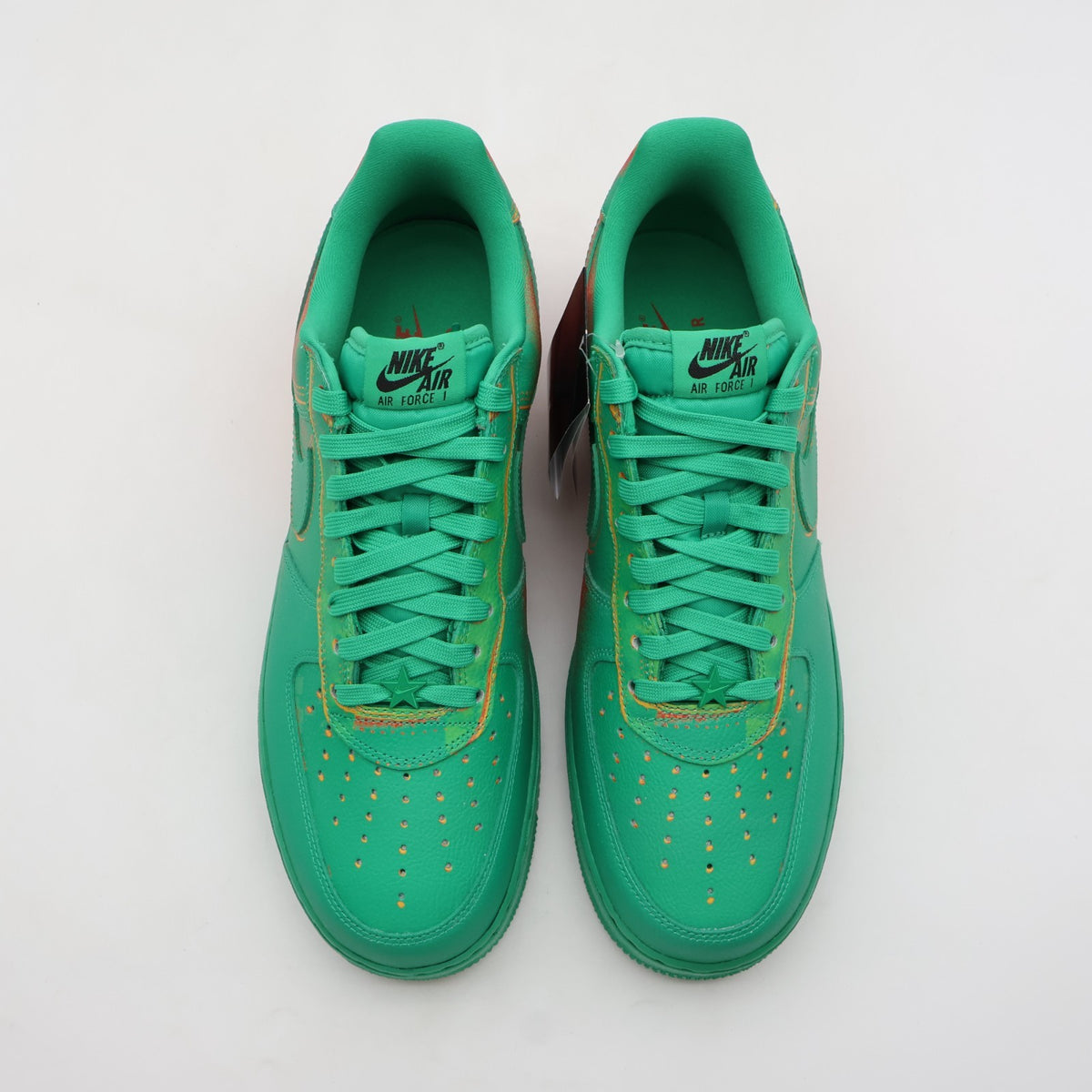 IB6834-300 Nike Air Force 1 Low Stadium Green Laser Orange (Men's)