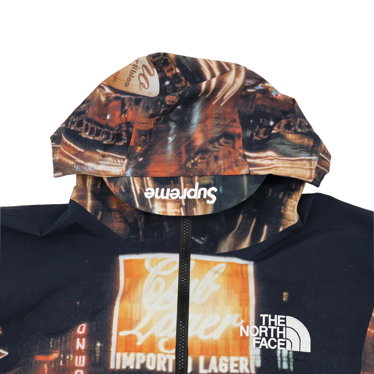 Supreme The North Face Taped Seam Shell Jacket Times square
