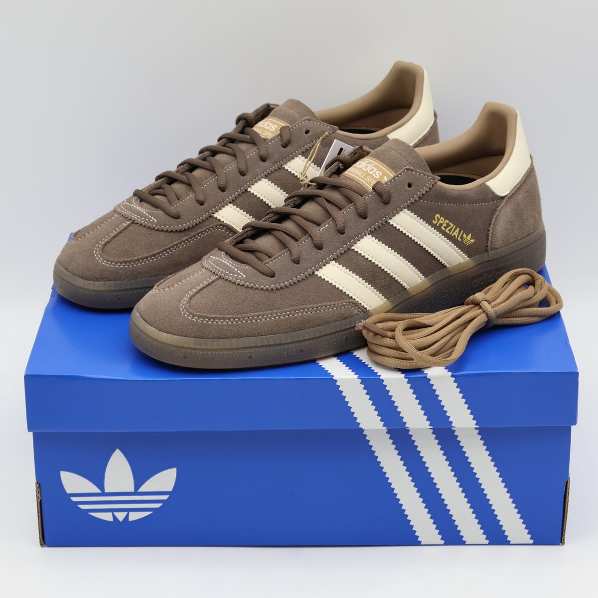 KK1153 adidas Handball Spezial Earth Strata Wonder White Gum (Men's)