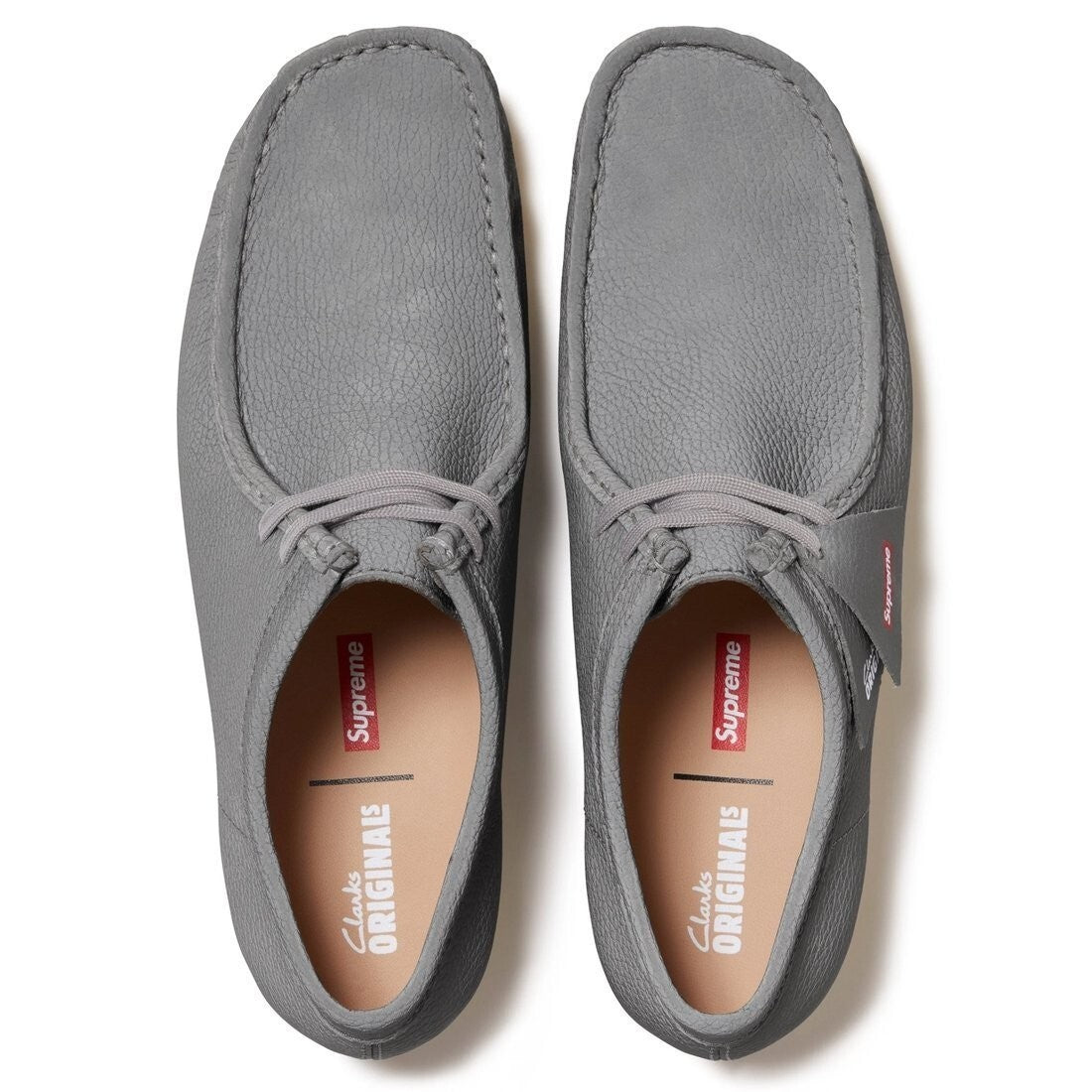 SNDN-SNKR-10275 Supreme Ã Clarks Reflective Wallabee Silver (Men's)
