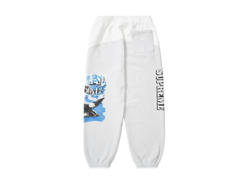 Supreme x MM6 Maison Margiela Eagle Sweatpant "Ash Grey"