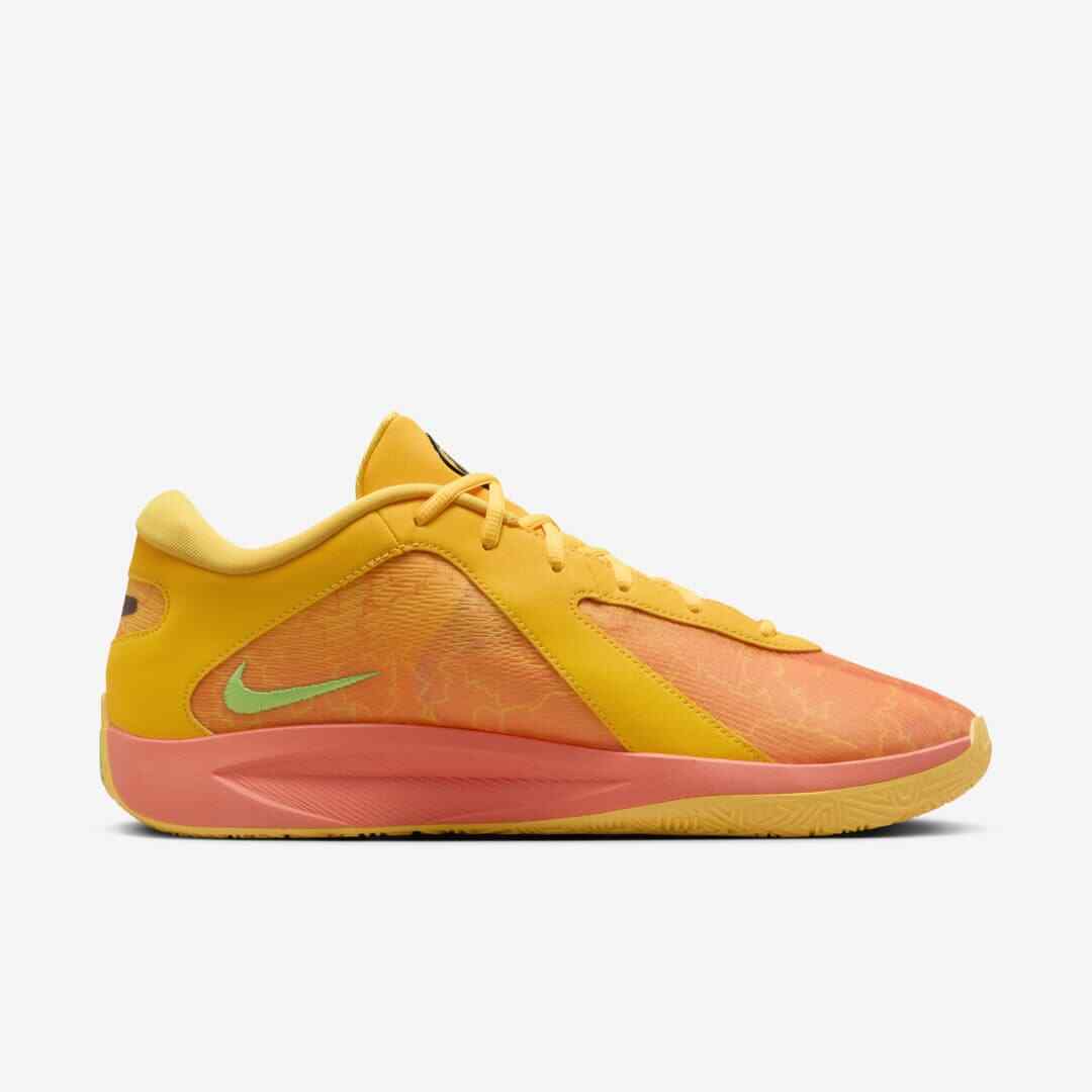 FJ7807-601 Nike Giannis Freak 6 Light Wild Mango Black Laser Orange (Men's)
