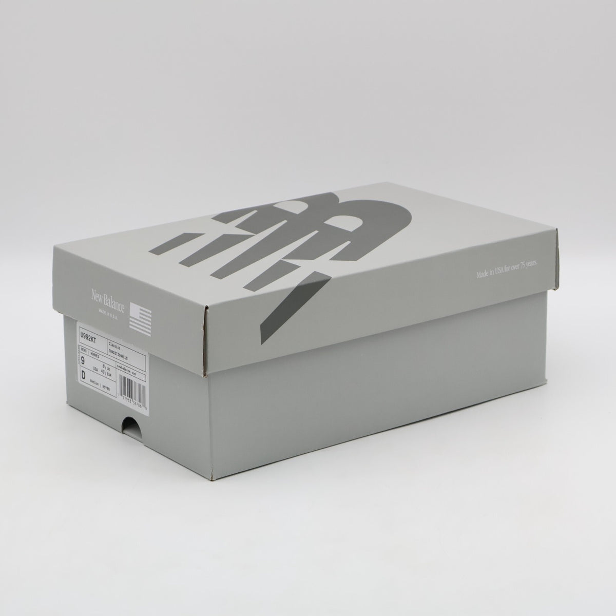 U992KT KITH New Balance 992 Aegean Blue Shadow Gray (Men's)