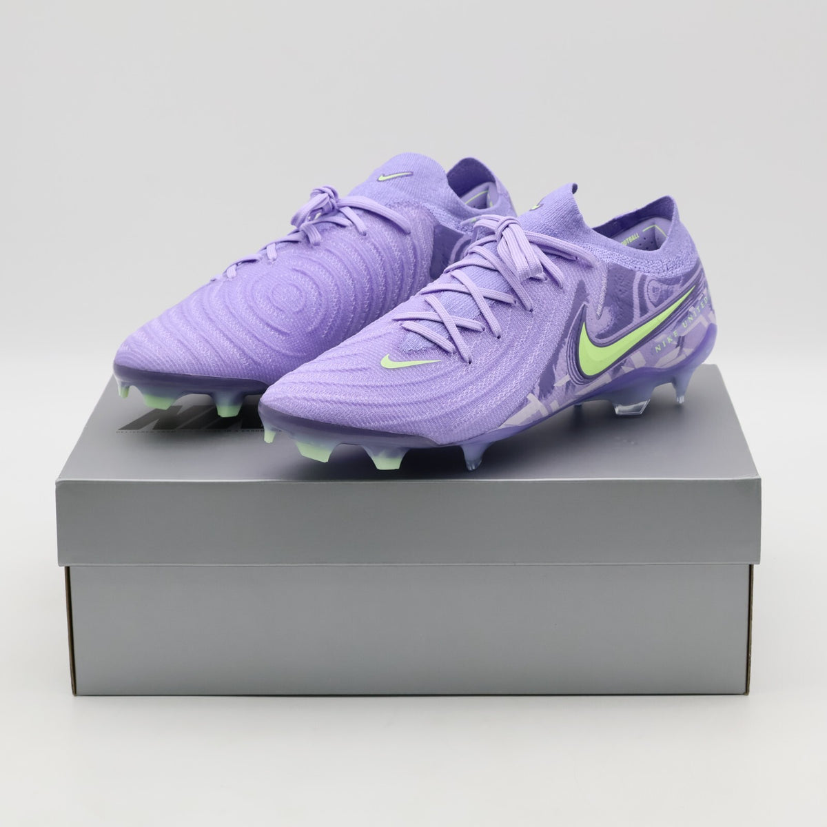 HF1597-500 Nike United Phantom GX 2 Elite Purple Agate Barely Volt (Men's)