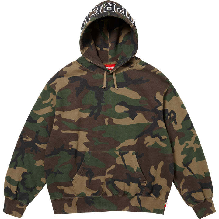 Supreme Team 94 Hooded Sweatshirt Camo