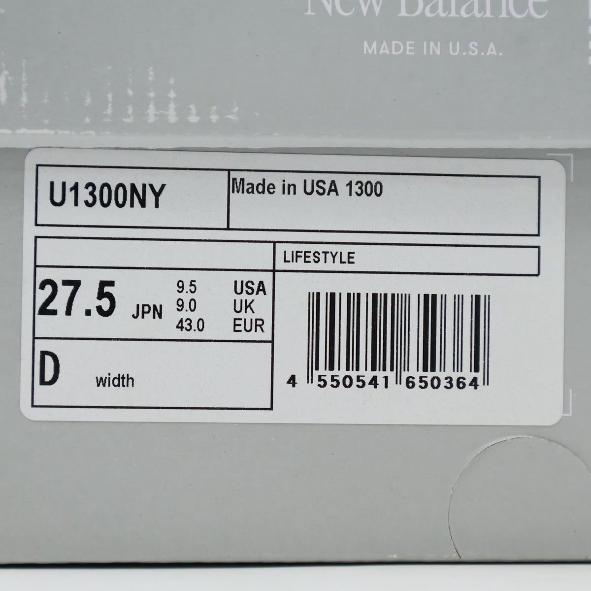 U1300NY New Balance 1300 Made in USA Navy (Men's)