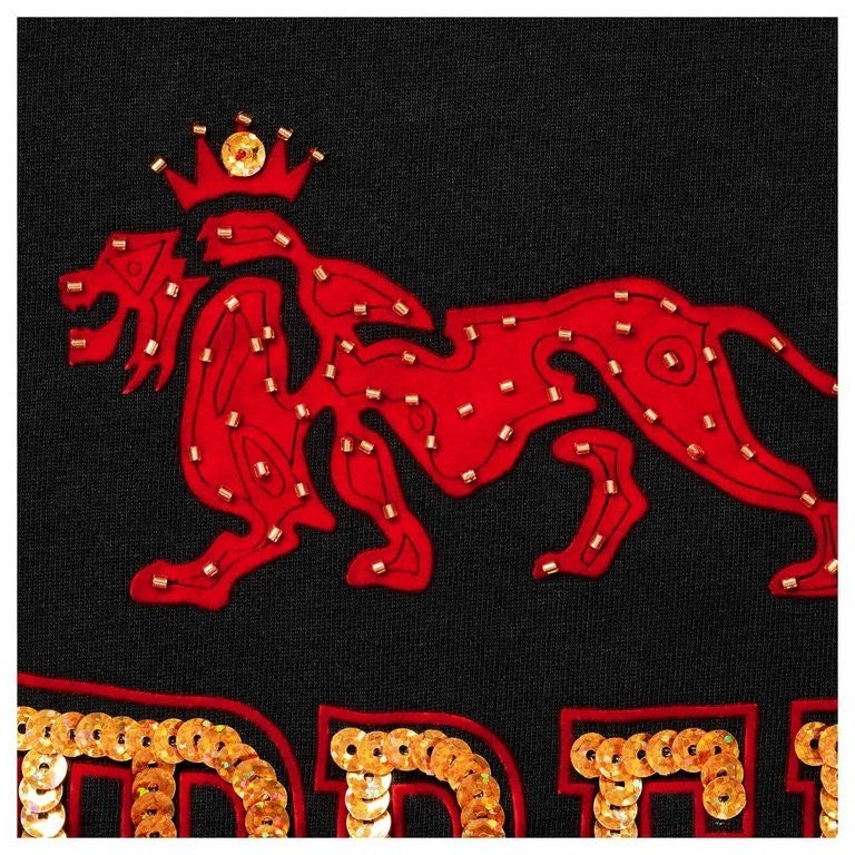 Supreme Milan Sequin S/S Top Black