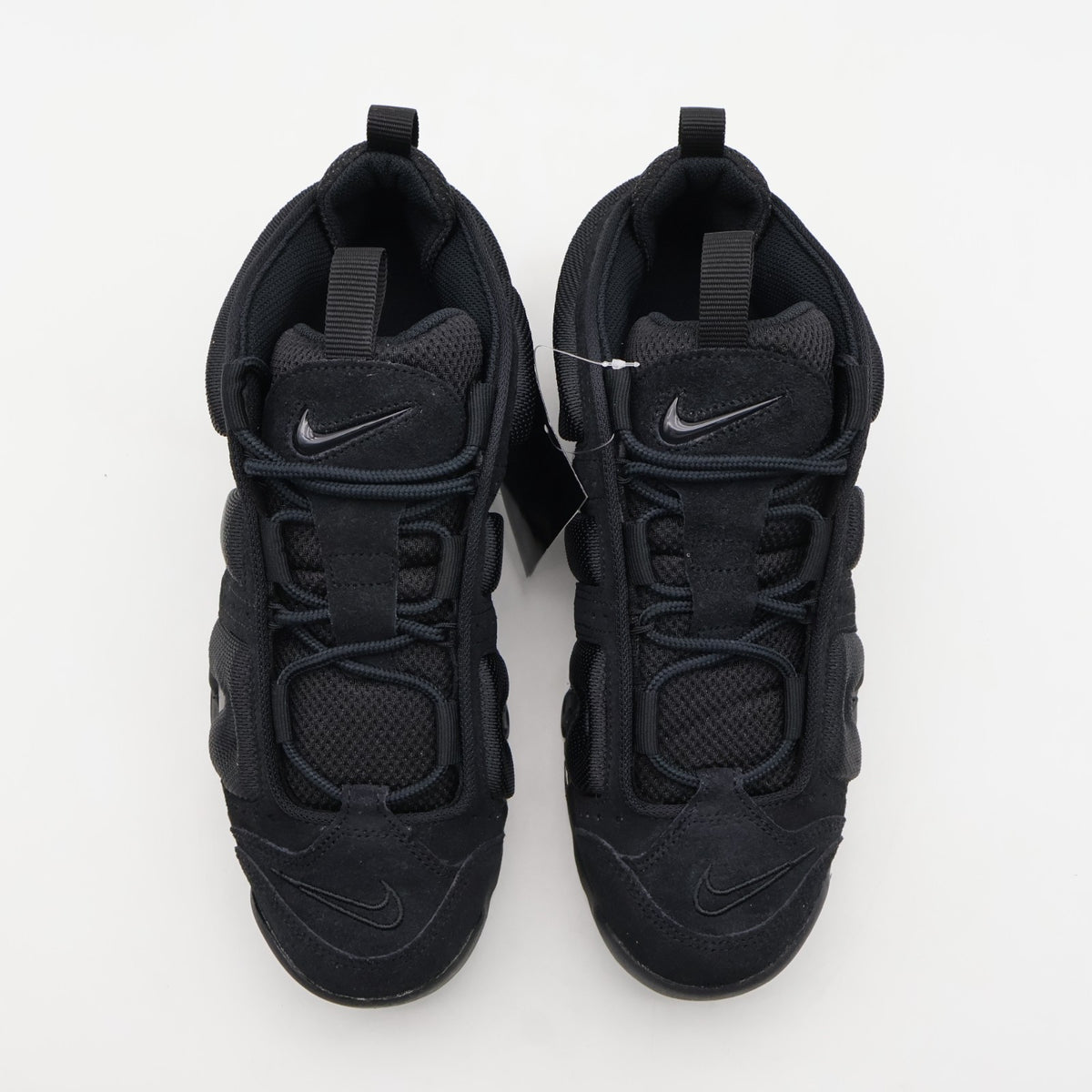 IM6649-001 Nike Air More Uptempo Low Triple Black (Men's)