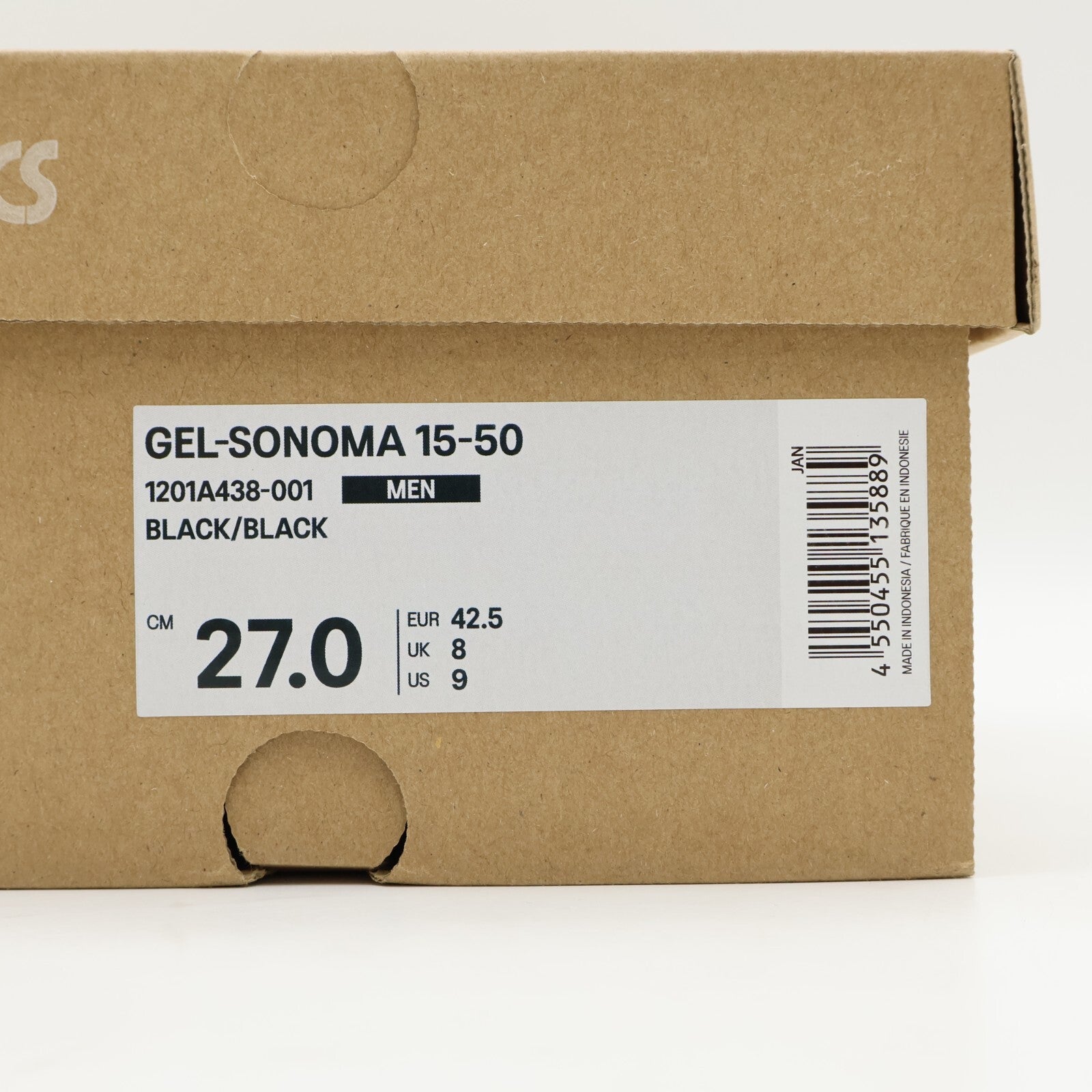 1201A438-001 Asics Gel-Sonoma 15-50 Black (Men's)