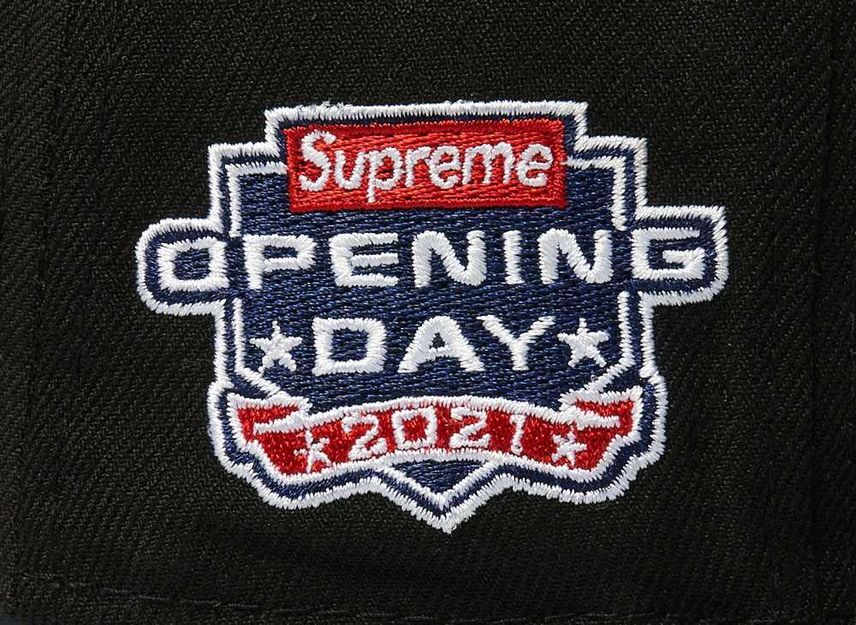 Supreme No Comp Box Logo New Era Black