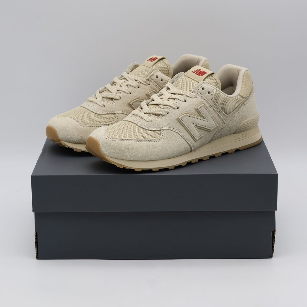 U5742EB New Balance 574 Lunar New Year Sandstone Shadow Red Gum (Men's)