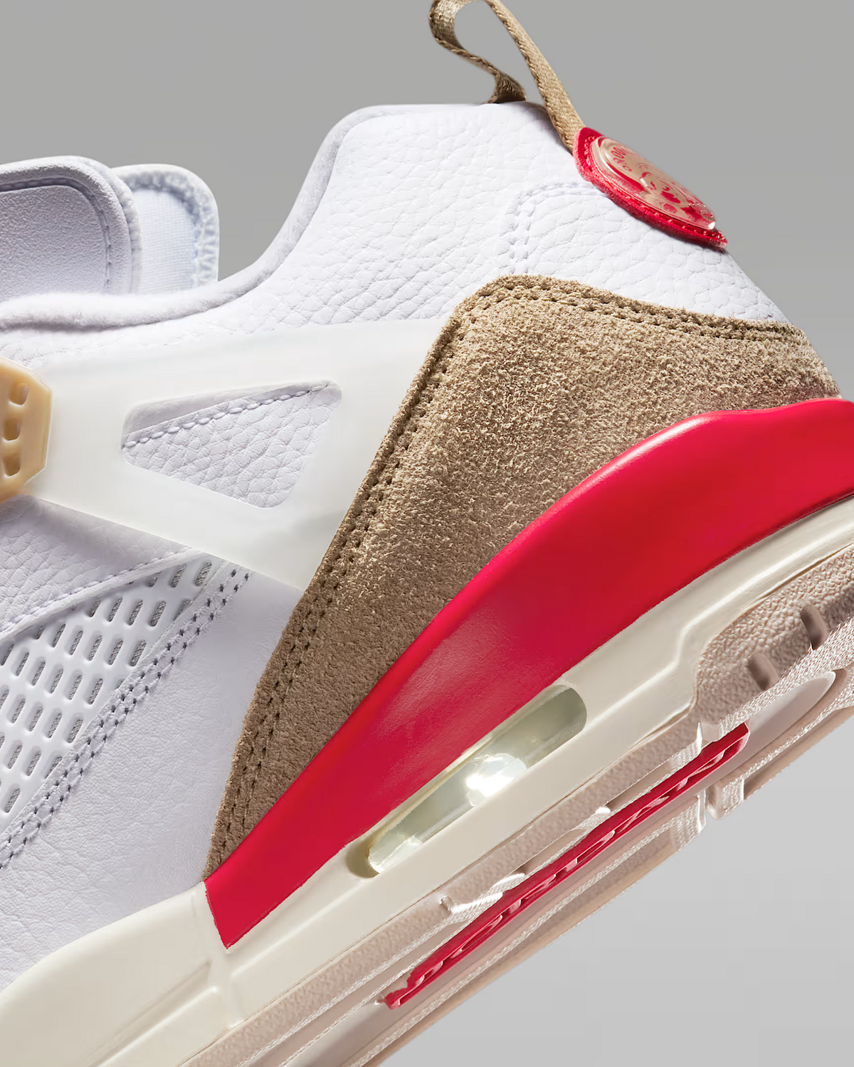 FQ1759-105 Nike Jordan Spizike Low White Desert Camo Sail Fire Red (Men's)