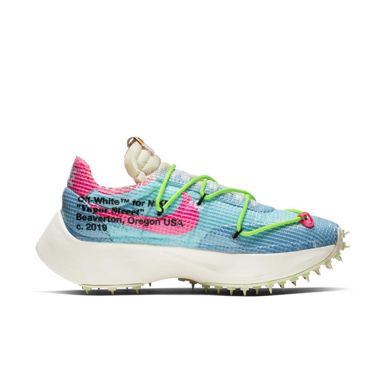 CD8178-400 Off-White Ã Nike  Vapor Street Sky Blue (Women's)
