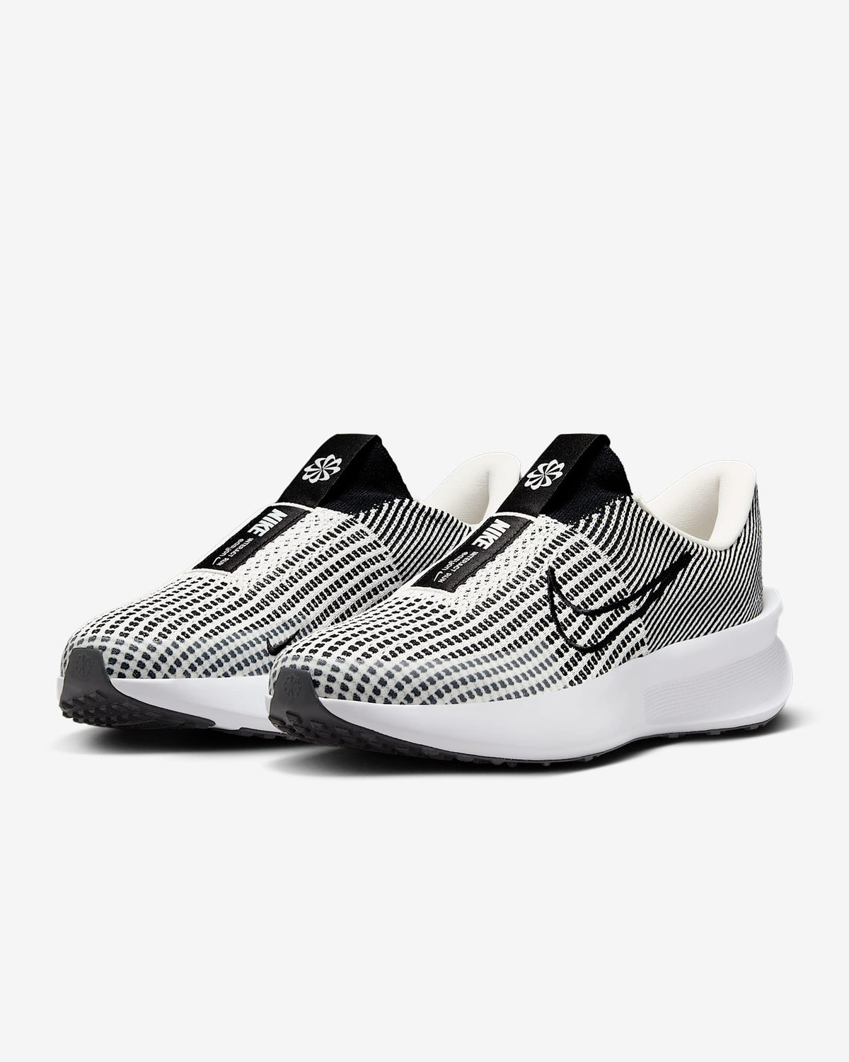 FV5590-002 Nike Interact Run EasyOn Phantom White Black (Men's)