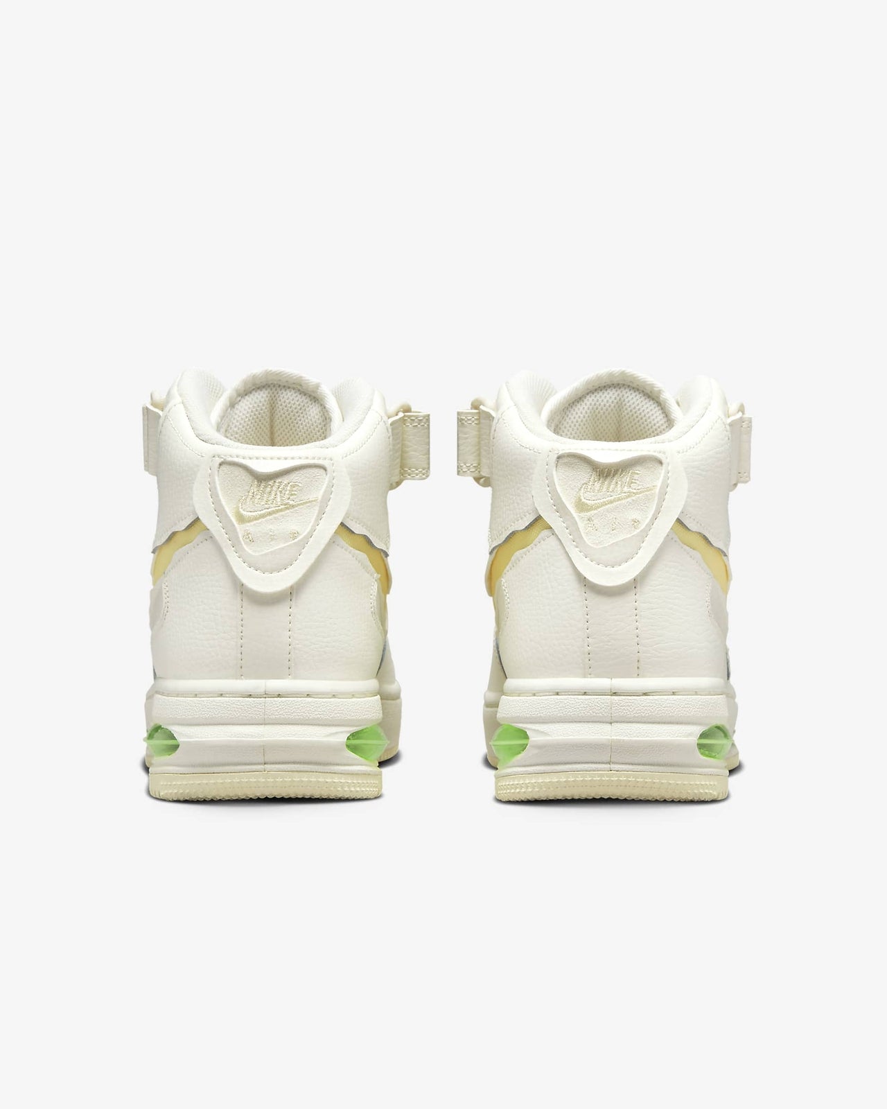 FB1374-100 Nike Air Force 1 Mid Evo Sail Lime Blast Coconut Milk (Men's)