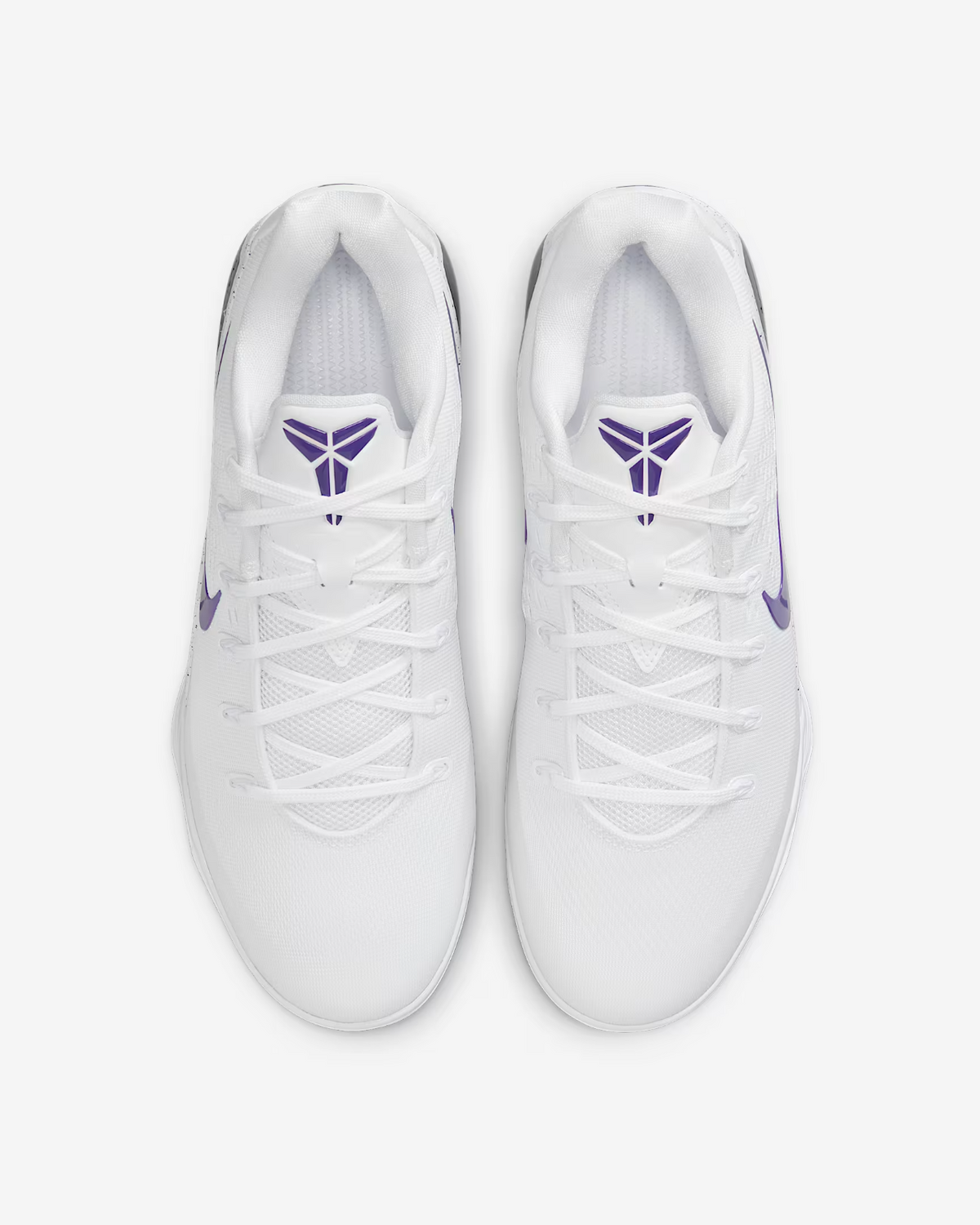 IH1401-100 Nike Kobe 9 Elite Low EM Protro White White Court Purple (Men's)