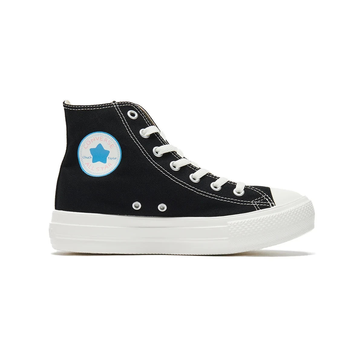 31315241 Chiikawa Ã Converse All Star Light PLTS PT Hi Black (Women's)