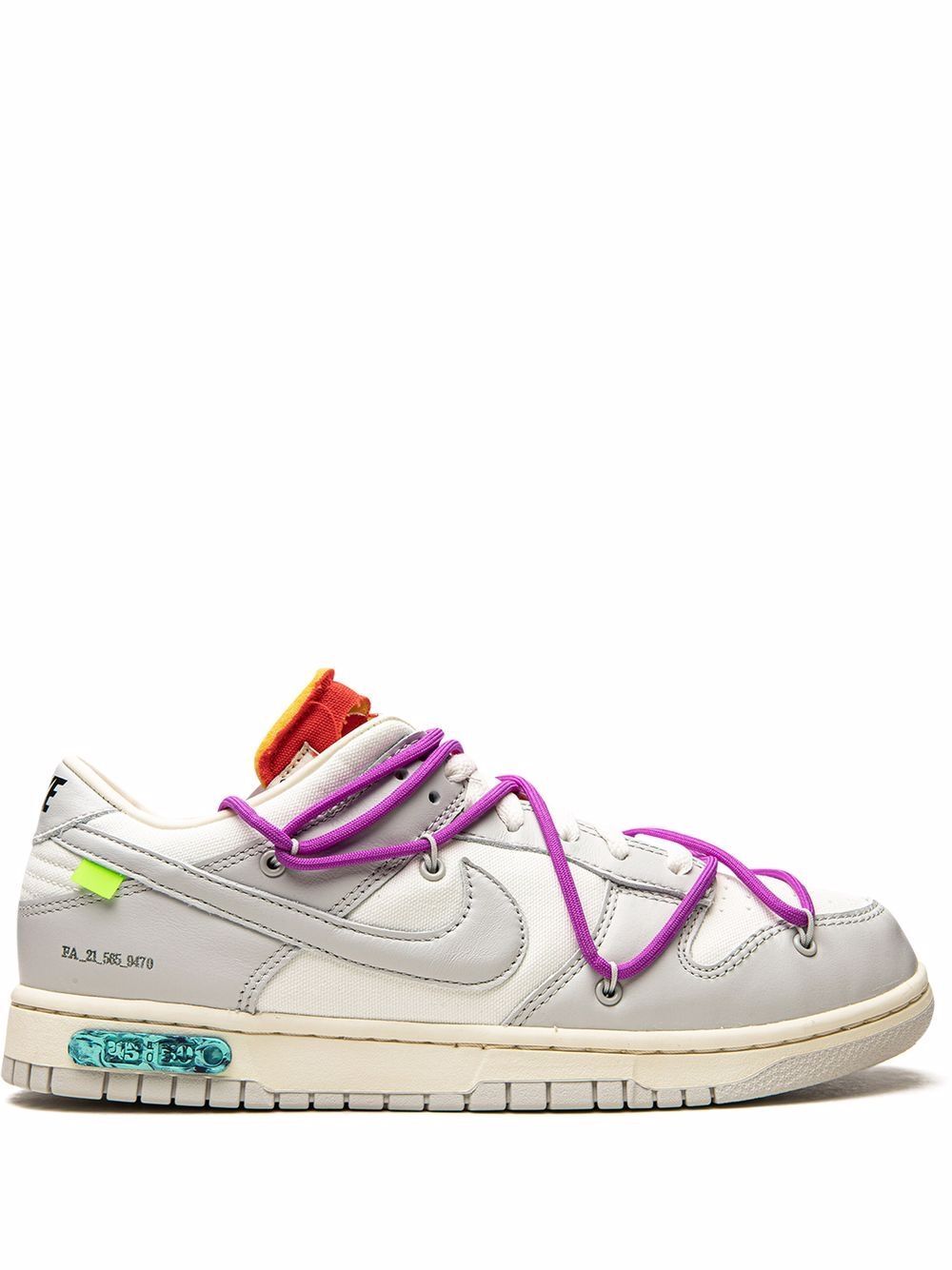 DM1602-101 OFF-WHITE NIKE DUNK LOW 1 OF 50 45 (Men's)