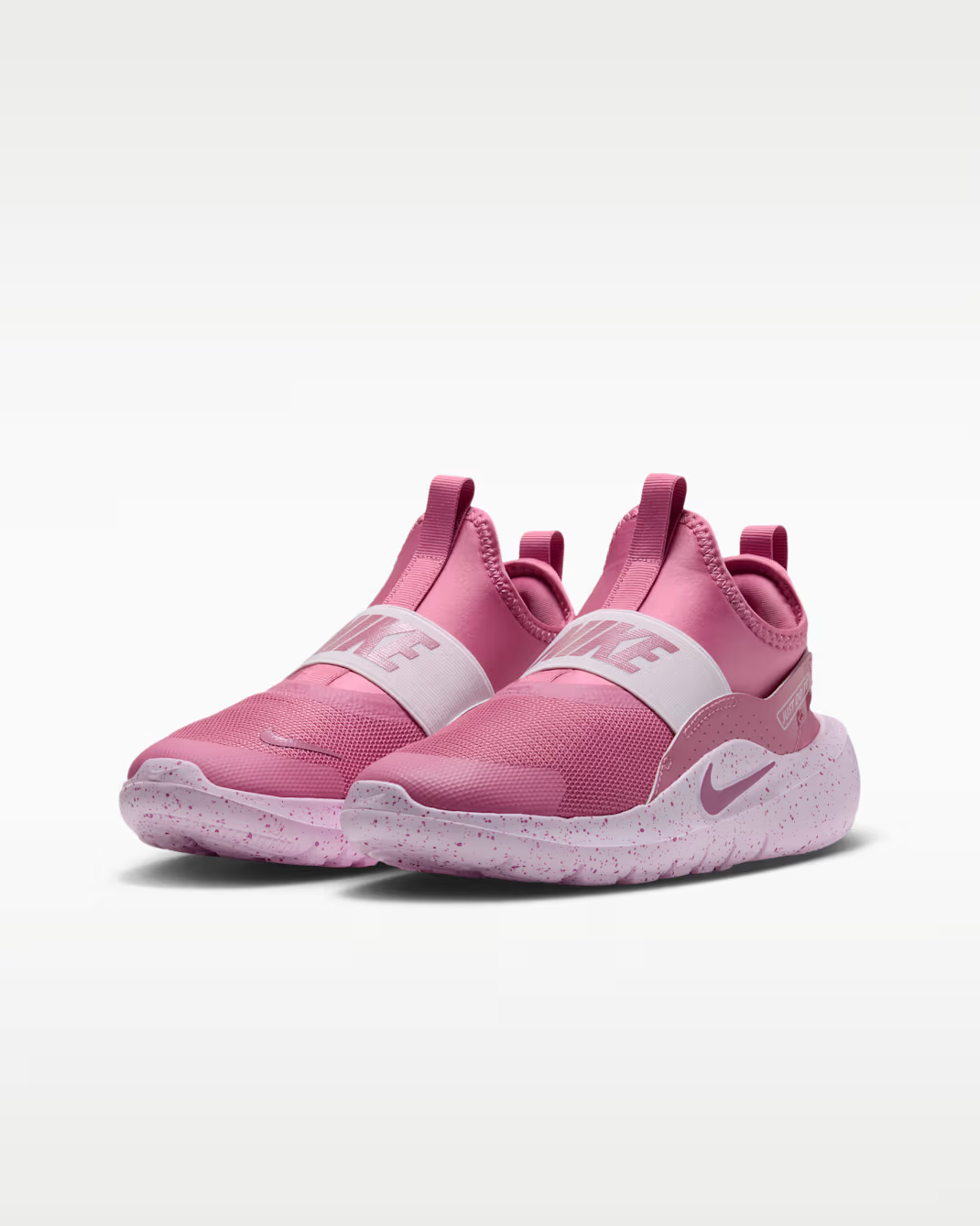 IU8574-609 Nike GS Flex Runner 4 "Peony/Pearl Pink"