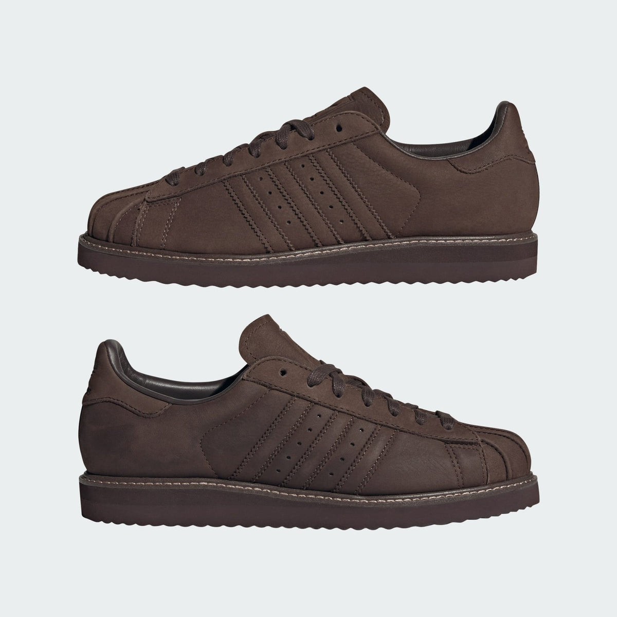 KH7756 KH7756 adidas Superstar Lux Brown/Aurora Coffee (Men's)