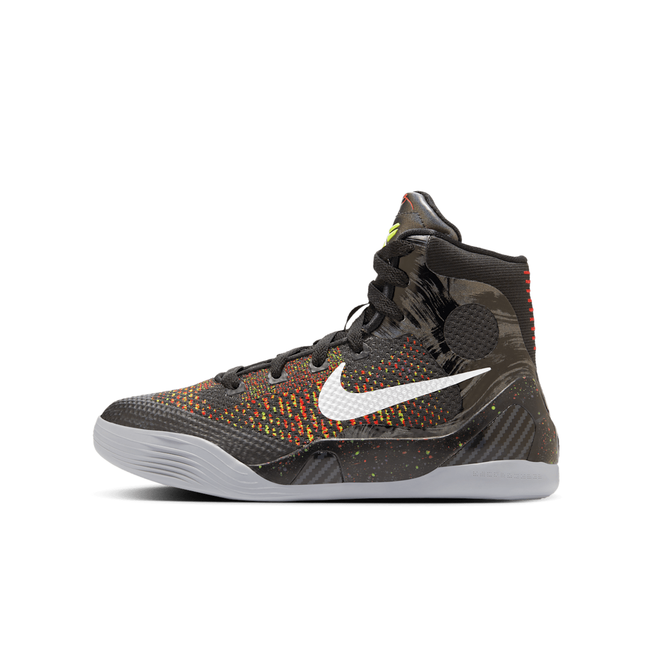 HJ9446-001 Nike GS Kobe 9 Elite Protro Black and Metallic Silver