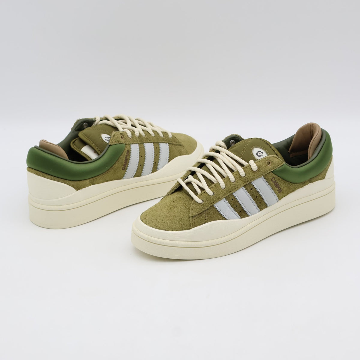 ID7950 Bad Bunny adidas Originals Campus Wild Moss Green Brown Khaki (Men's)