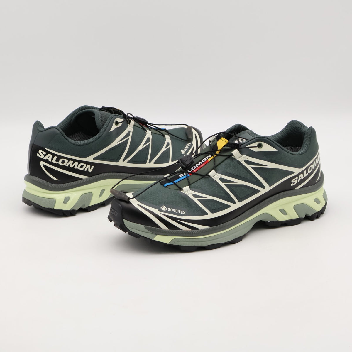 L47581300 Salomon XT-6 GORE-TEX Urban Chic Black Lime Cream (Men's)