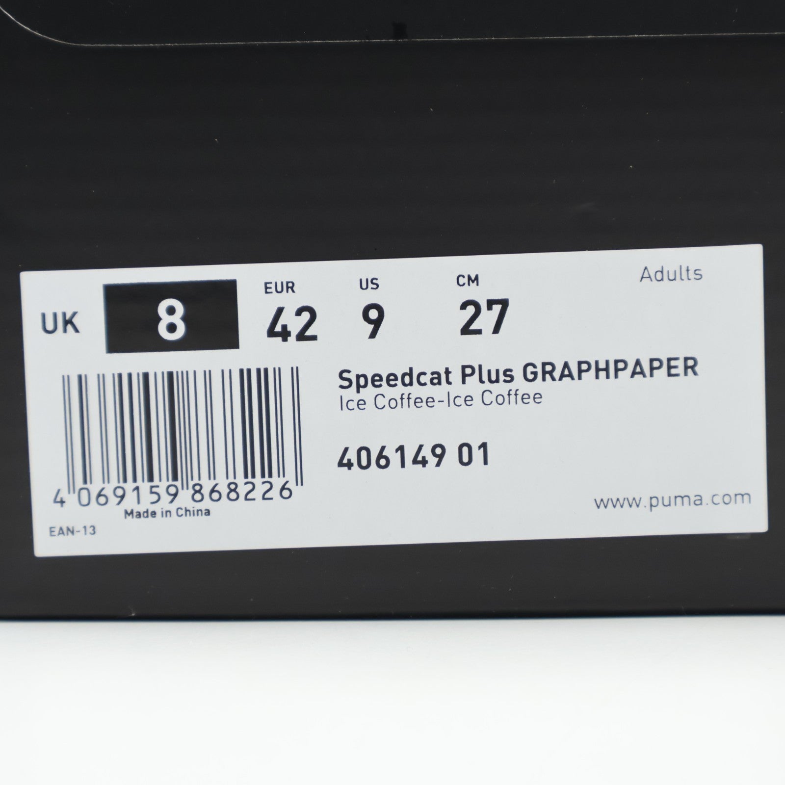 406149-01 Graphpaper Puma Speedcat Plus Greige (Men's)