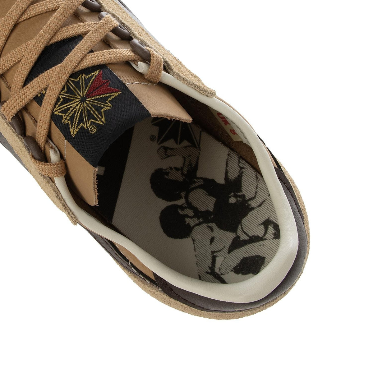 100230437 Reebok Camargue Camel Campus Brown Grit Gold (Men's)