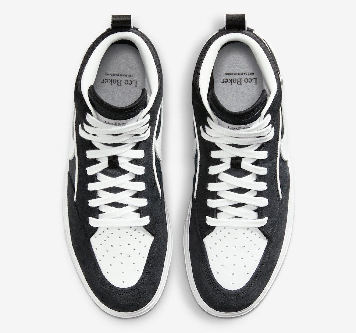 DX4361-001 Nike SB React Leo Black White (Men's)